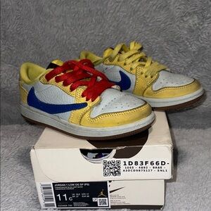 Jordan Kids Sneakers - Yellow, Blue, Red